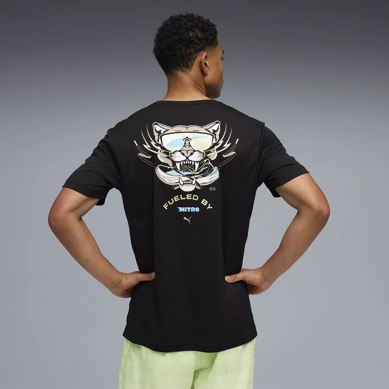 Футболка Puma M Run Nitro Graphic Tee чоловіча - 4