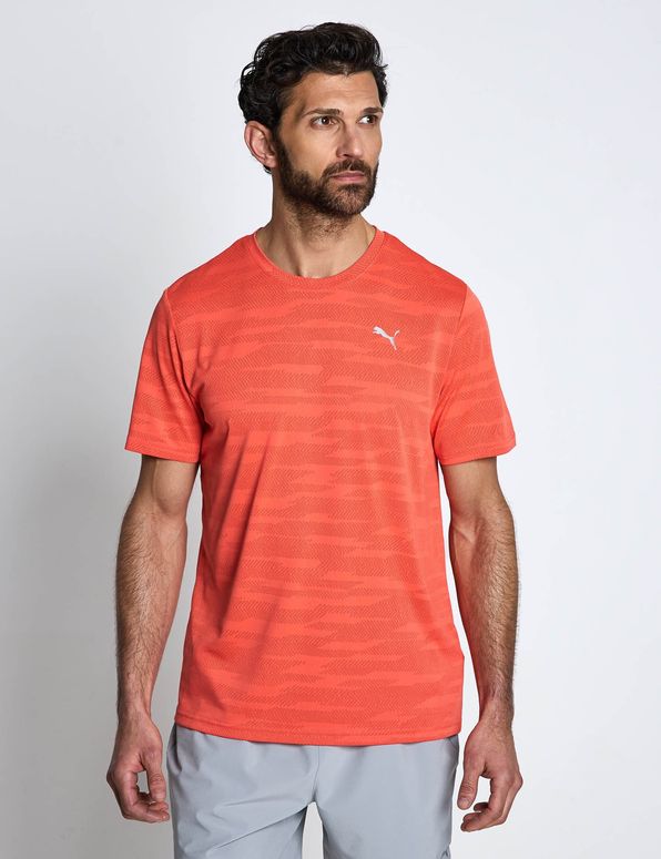 Футболка Puma M PWRTRAIN JACQUARD TEE чоловіча - 1