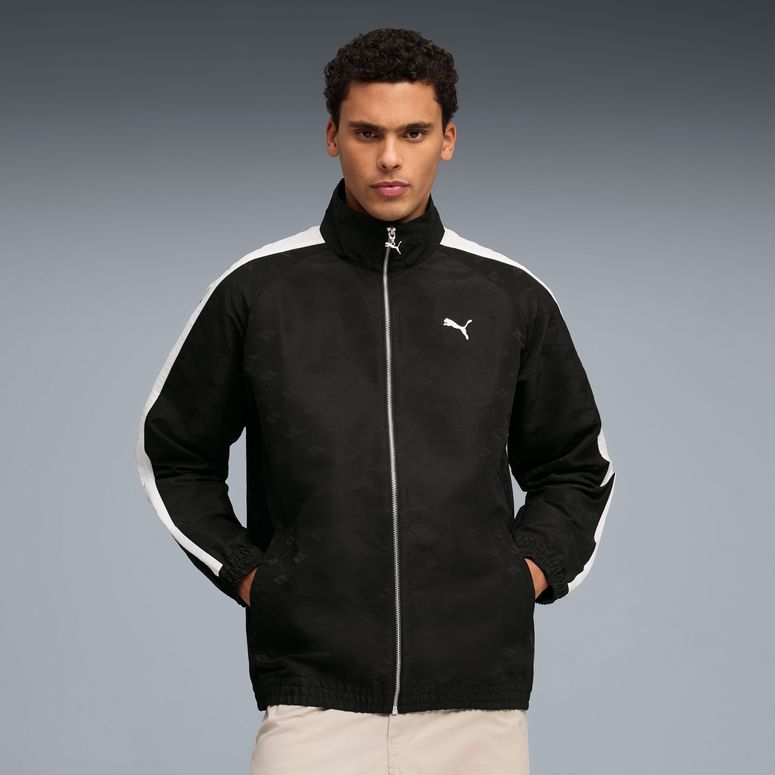 Джемпер Puma T7 Jacquarded Woven Relaxed Track Jacket мужской - 1