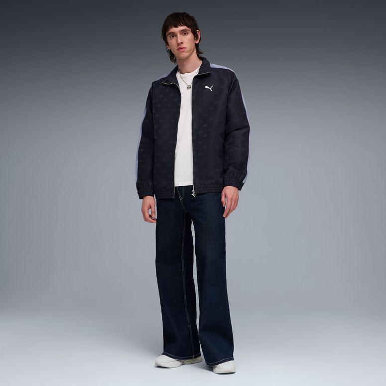 Джемпер Puma T7 Jacquarded Woven Relaxed Track Jacket мужской - 3