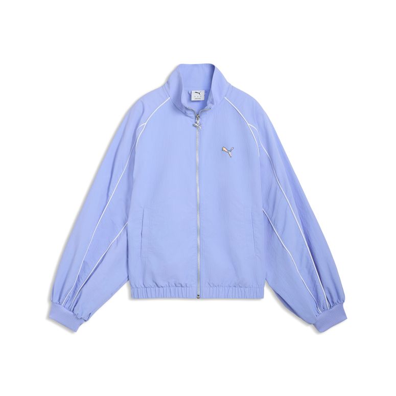 Джемпер Puma T7 Balloon Sleeve Piping Relaxed Woven Track Jacket женский - 4