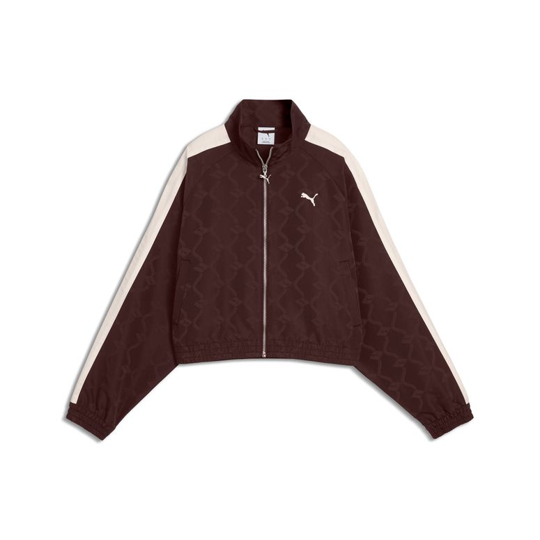 Джемпер Puma T7 Jacquarded Woven Relaxed Track Jacket женский - 4