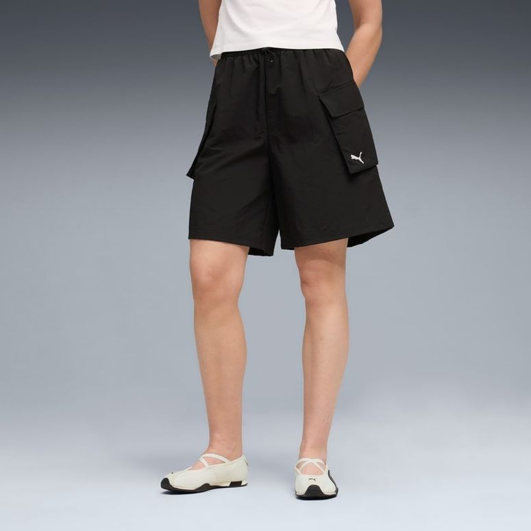 Шорти Puma WARDROBE ESS Cargo Woven Shorts 8” жіночі - 1