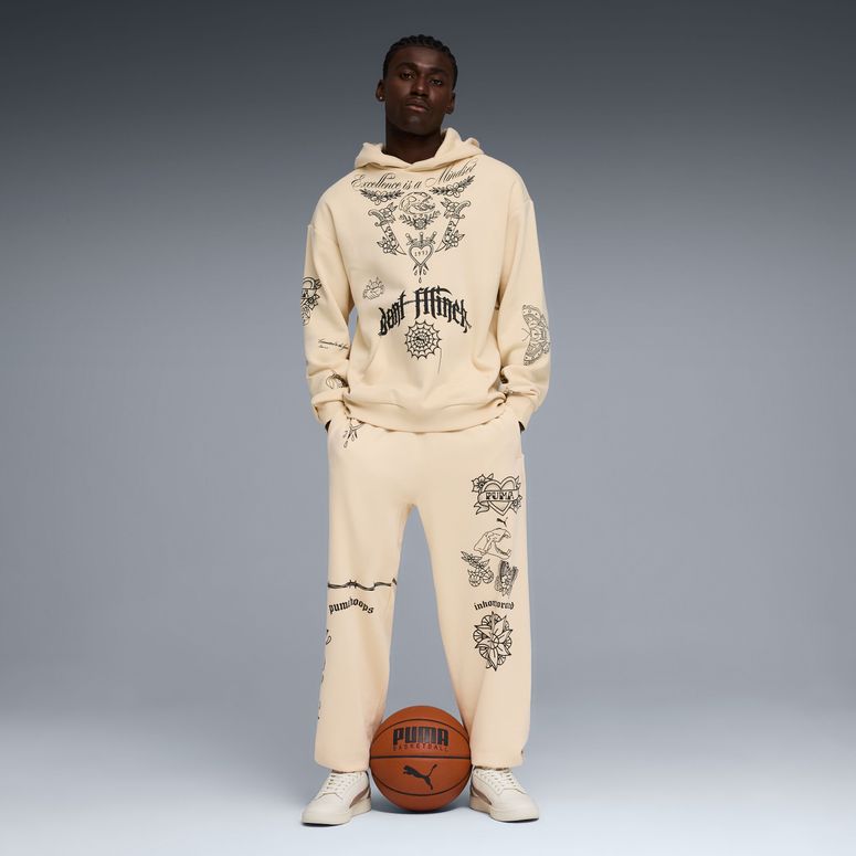 Джемпер Puma Swish N' Ink Hoodie FL мужской - 4