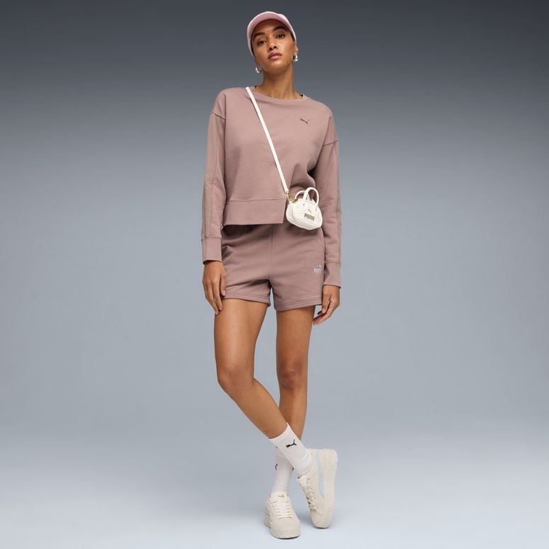 Шорти Puma ESS Small No. 1 Logo 5'' High-Waist Shorts TR (s) жіночі - 3