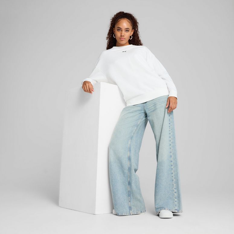 Джемпер Puma ESS Oversized Crew TR женский - 3