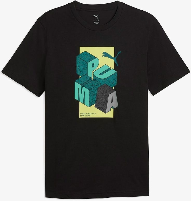 Футболка Puma GRAPHIC PUMA Tee чоловіча - 1