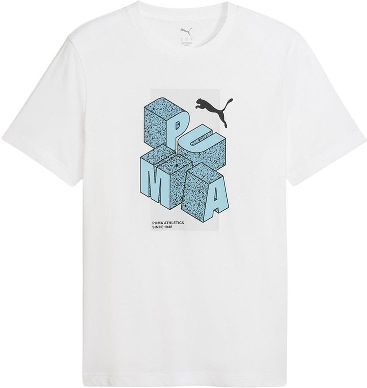 Футболка Puma GRAPHIC PUMA Tee чоловіча - 1