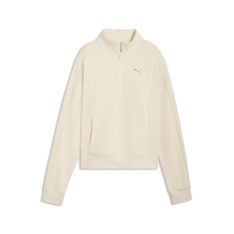 Джемпер Puma PUMA CLASS Relaxed Half-Zip Crew жіночий - 4