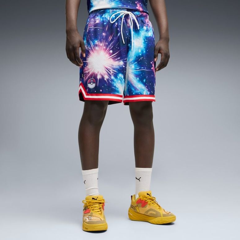 Шорти Puma Pokemon X Hoops Mewtwo Shorts чоловічі - 1