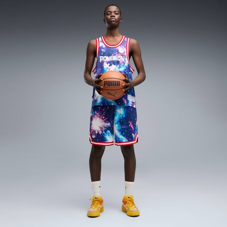 Шорти Puma Pokemon X Hoops Mewtwo Shorts чоловічі - 3