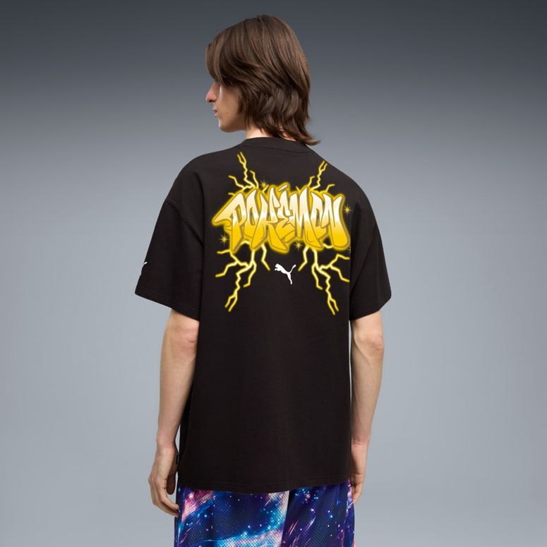 Футболка Puma Pokemon X Hoops Pikachu Tee мужская - 2