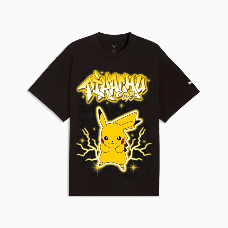 Футболка Puma Pokemon X Hoops Pikachu Tee мужская - 4
