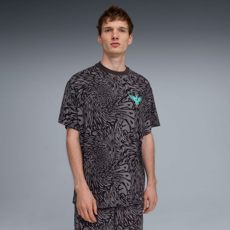 Футболка Puma Lamelo X Melo World AOP Tee мужская - 1