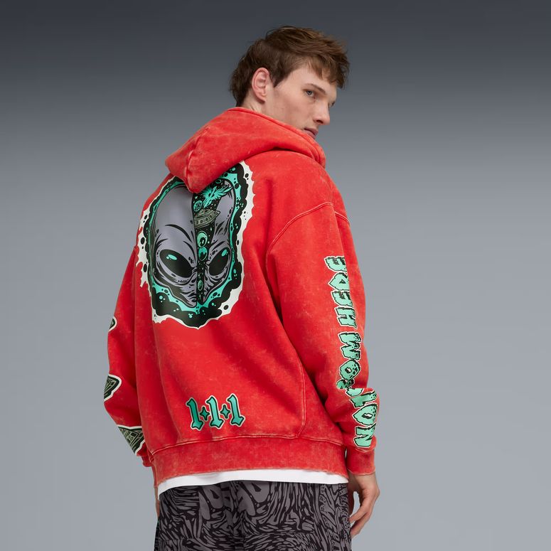 Джемпер Puma Lamelo X Melo World Zip Up Hoodie FL чоловічий - 2