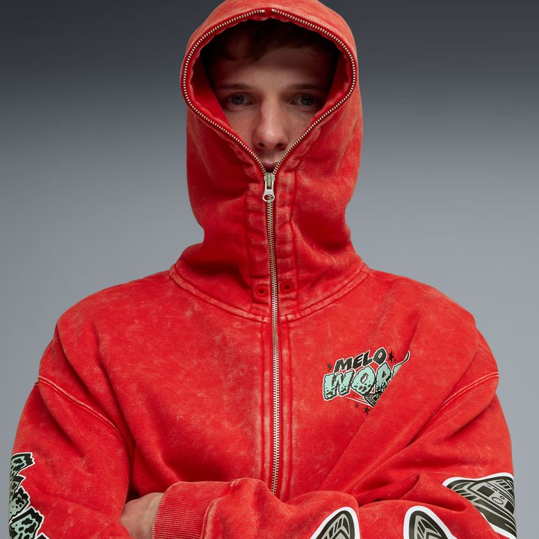 Джемпер Puma Lamelo X Melo World Zip Up Hoodie FL чоловічий - 3