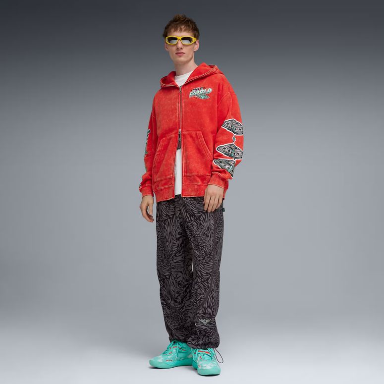 Джемпер Puma Lamelo X Melo World Zip Up Hoodie FL чоловічий - 5