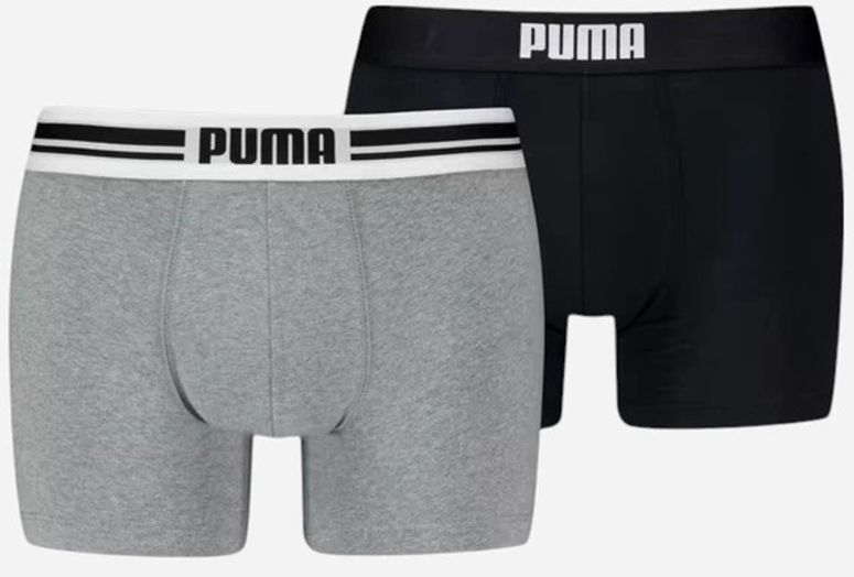 Трусы Puma PUMA MEN EVERYDAY PLACED LOGO BOXERS 2P мужские - 1
