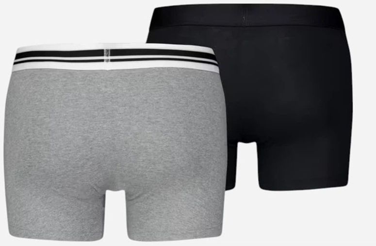 Трусы Puma PUMA MEN EVERYDAY PLACED LOGO BOXERS 2P мужские - 2