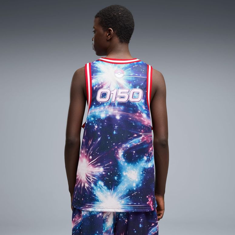 Футболка Puma Pokemon X Hoops Mewtwo Jersey чоловіча - 2