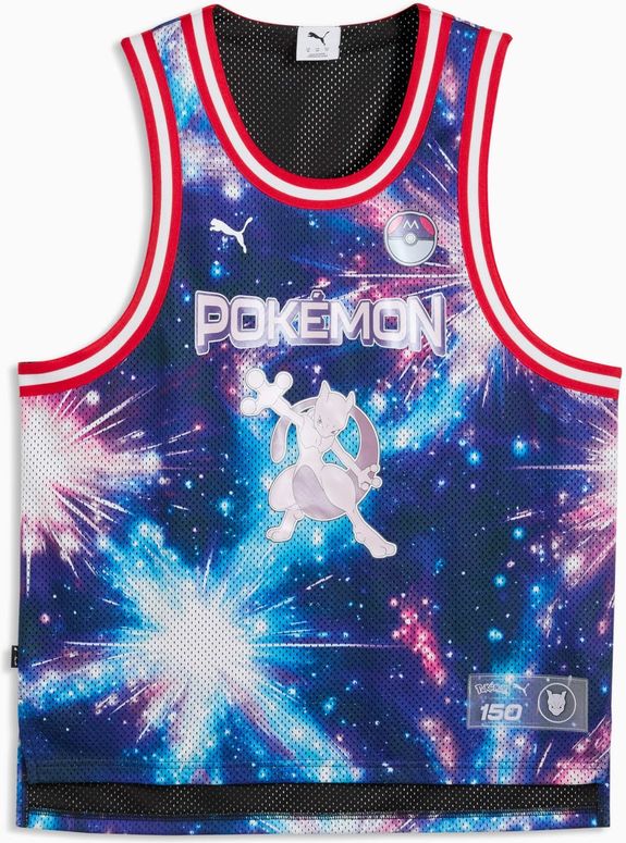 Футболка Puma Pokemon X Hoops Mewtwo Jersey чоловіча - 4
