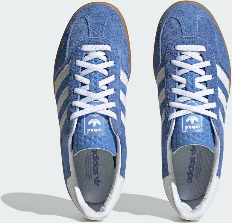 Кроссовки Adidas GAZELLE INDOOR W BLUFUS/FTWWHT/GOLDMT женские - 3