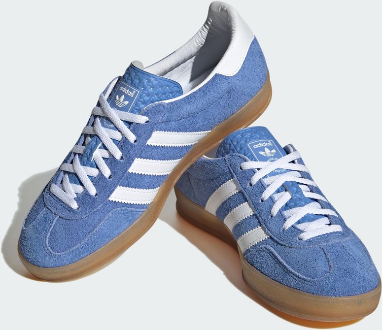 Кроссовки Adidas GAZELLE INDOOR W BLUFUS/FTWWHT/GOLDMT женские - 5