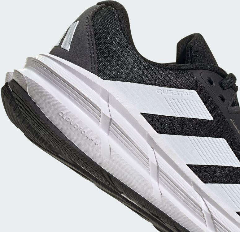 Кросівки Adidas QUESTAR 3 W CBLACK/FTWWHT/CARBON жіночі - 7