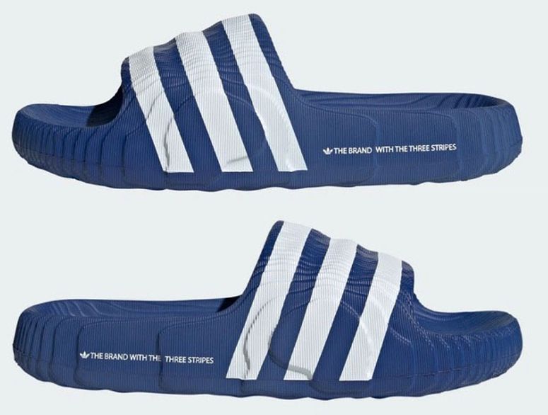 Шльопанці Adidas ADILETTE 22 ROYBLU/ROYBLU/FTWWHT чоловічі - 4