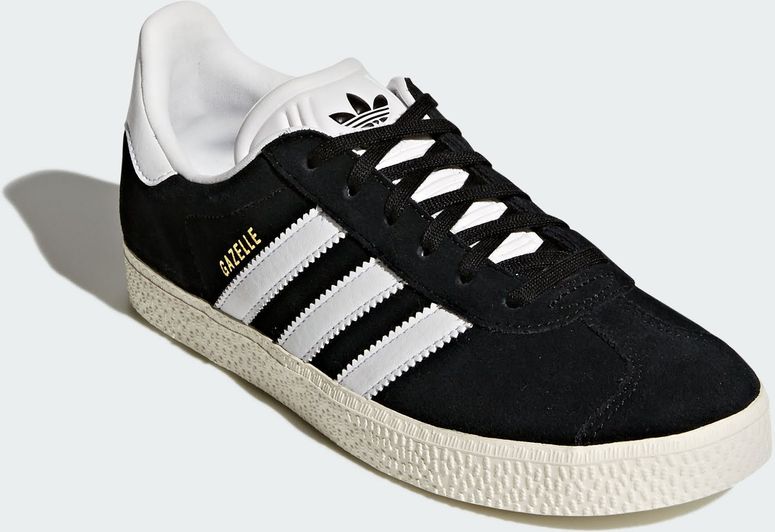 Кроссовки Adidas GAZELLE J CBLACK/FTWWHT/GOLDMT детские - 5