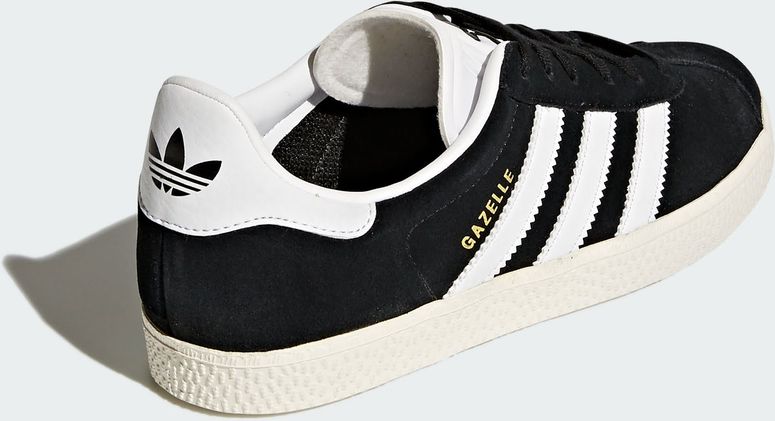 Кроссовки Adidas GAZELLE J CBLACK/FTWWHT/GOLDMT детские - 6