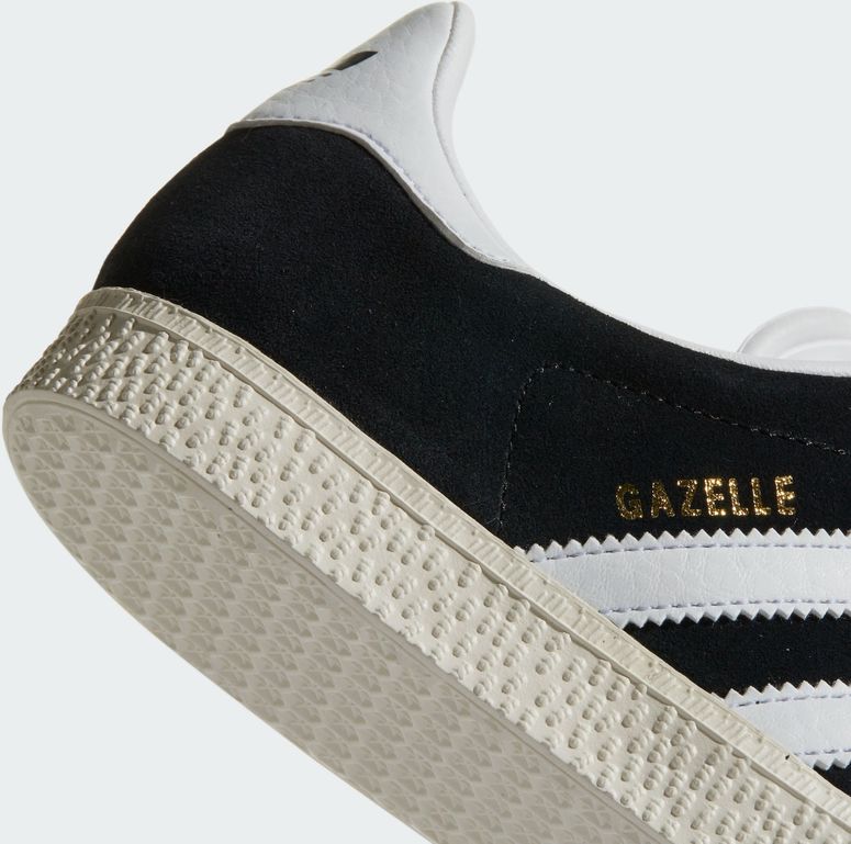 Кроссовки Adidas GAZELLE J CBLACK/FTWWHT/GOLDMT детские - 8