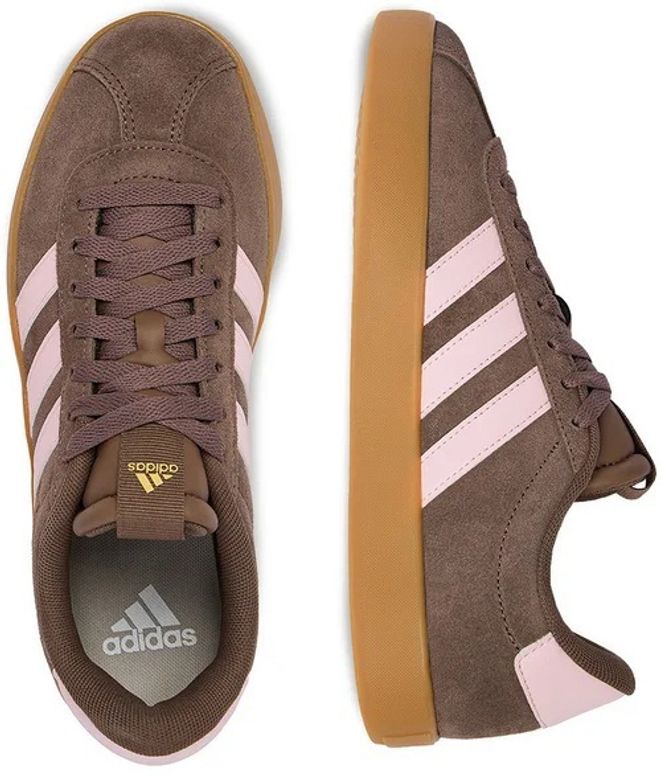 Кроссовки Adidas VL COURT 3.0 EARSTR/CLPINK/GOLDMT женские - 7