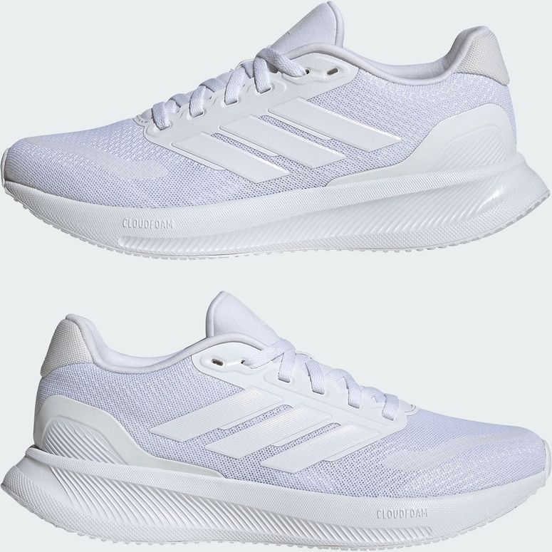 Кроссовки Adidas RUNFALCON 5 W FTWWHT/FTWWHT/FTWWHT женские - 9