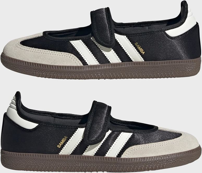 Кросівки Adidas SAMBA JANE W CBLACK/OWHITE/GOLDMT жіночі - 5
