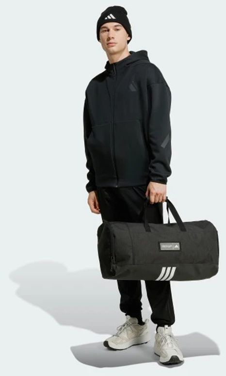 Сумка Adidas 4ATHLTS DUF M BLACK/WHITE - 7