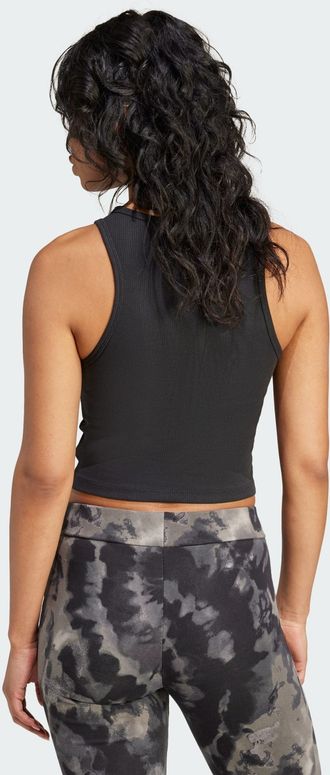Футболка Adidas ESS RIB TANK BLACK жіноча - 2