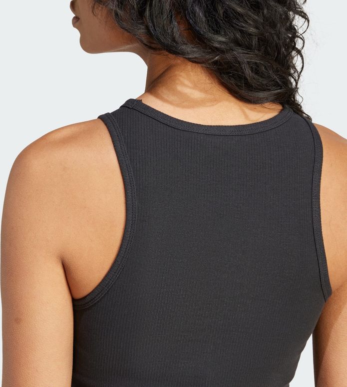 Футболка Adidas ESS RIB TANK BLACK жіноча - 4