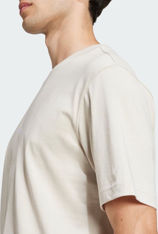 Футболка Adidas M SL SJ T WONALU/WHITE чоловіча - 5