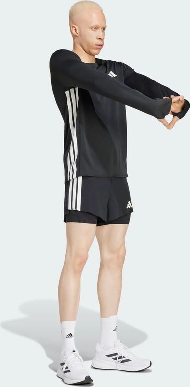 Шорты Adidas ADIZERO 2i1 M BLACK мужские - 3