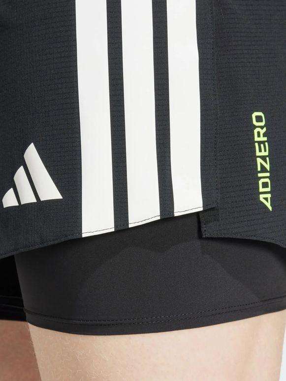 Шорты Adidas ADIZERO 2i1 M BLACK мужские - 4