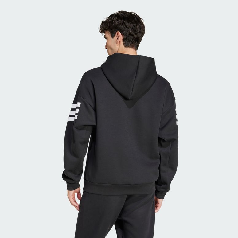 Джемпер Adidas M FI 3S FZ BLACK мужской - 2