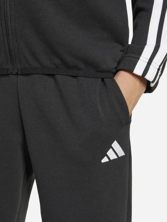 Костюм Adidas J 3S FT TS 220 BLACK/WHITE дитячий - 5