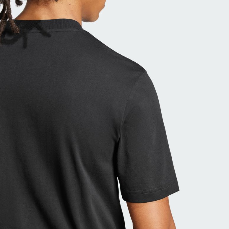 Футболка Adidas M SL SJ T BLACK/WHITE чоловіча - 5
