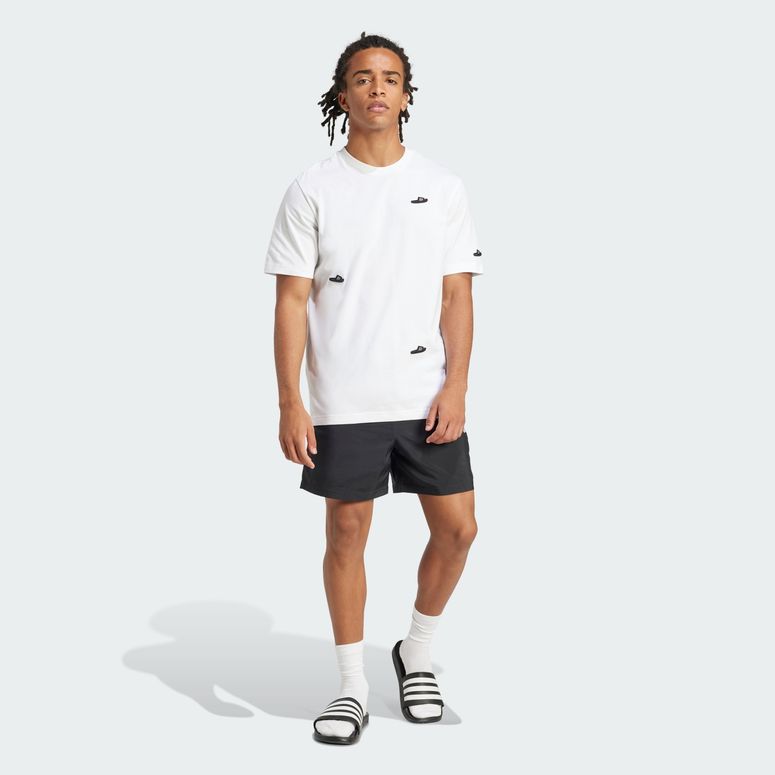Шорти Adidas M SL CHELSEA BLACK/WHITE чоловічі - 4