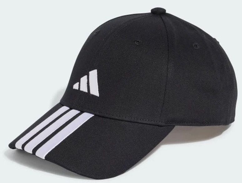 Кепка Adidas BBALL 3S CAP NL BLACK/WHITE - 1