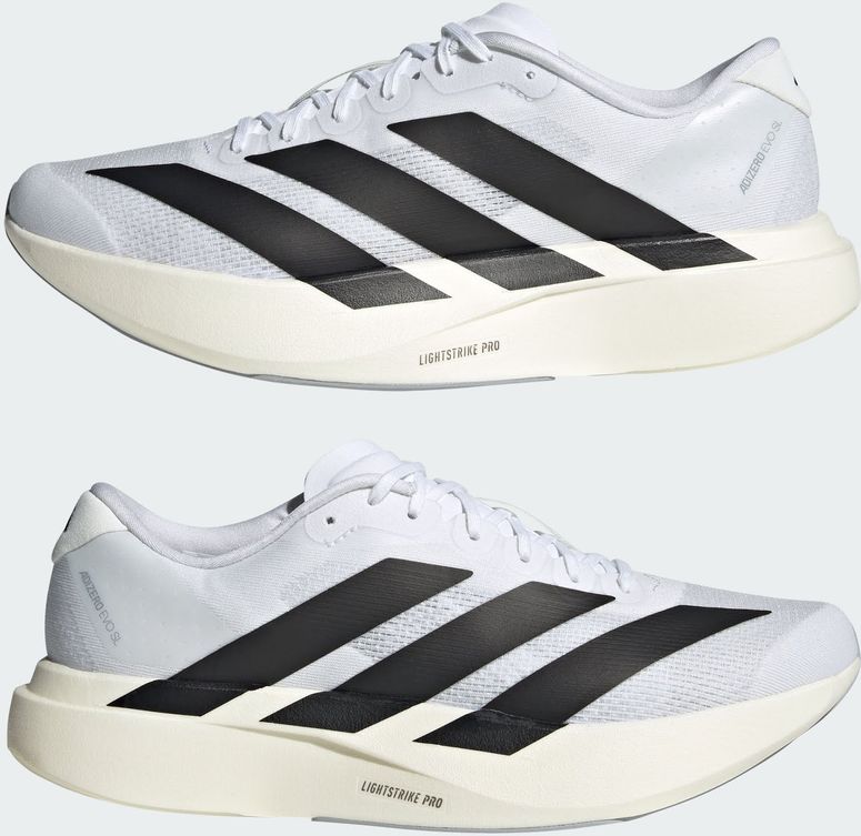 Кроссовки Adidas adizero Evo SL M FTWWHT/CBLACK/FTWWHT мужские - 9