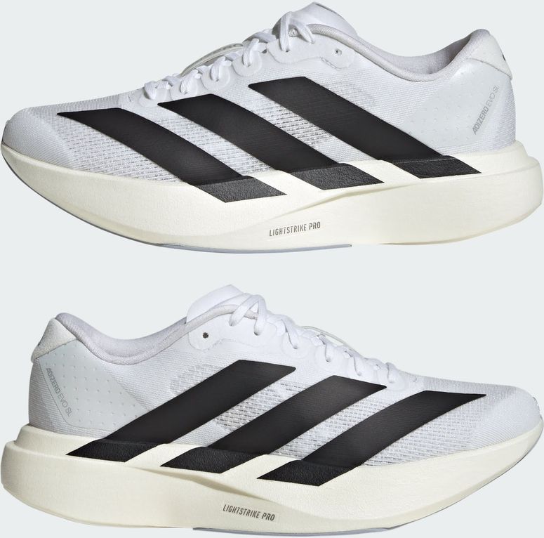Кроссовки Adidas adizero Evo SL W FTWWHT/CBLACK/FTWWHT женские - 9