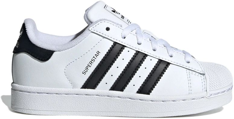 Кроссовки Adidas SUPERSTAR II J FTWWHT/CBLACK/FTWWHT детские - 1