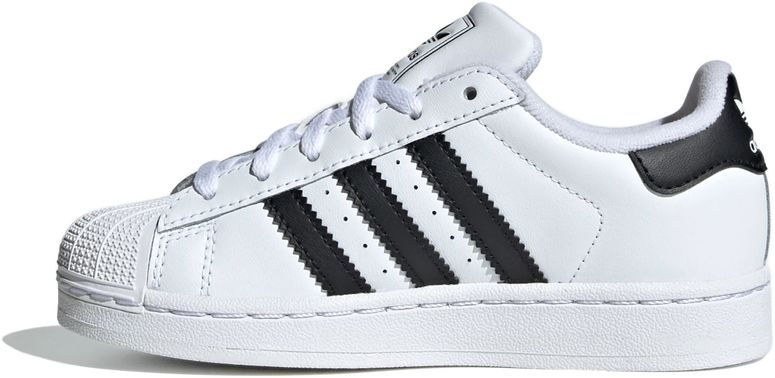 Кроссовки Adidas SUPERSTAR II J FTWWHT/CBLACK/FTWWHT детские - 2